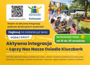 Pocztówka – Aktywna Integracja Łączy Nas Nasze Osiedle Kluczbork