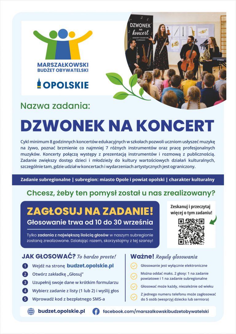 Plakat – DZWONEK NA KONCERT
