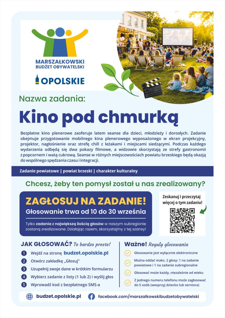 Plakat – Kino Pod Chmurką