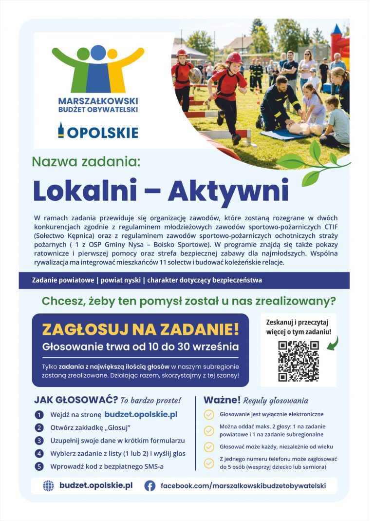 Plakat – Lokalni – Aktywni