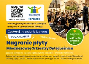 Pocztówka – Nagranie Płyty Młodzieżowej Orkiestry Dętej Leśnica