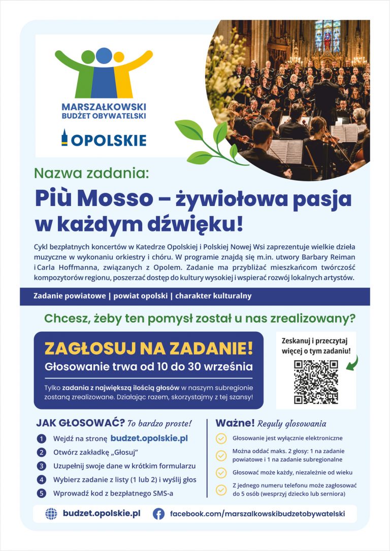 Plakat – Più Mosso żywiołowa Pasja W Każdym Dźwięku! (2)