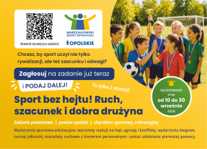 Pocztówka – Sport Bez Hejtu! Ruch, Szacunek I Dobra Drużyna