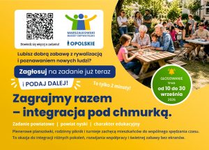 Pocztówka – Zagrajmy Razem – Integracja Pod Chmurką.