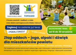 Pocztówka – Złap Oddech – Joga, Alpaki I Dźwięk Dla Mieszkańców Powiatu